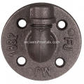 Black Malleable Industrial Industrial Wall Hooks Industrial Furniture